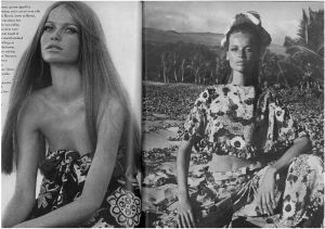 US Vogue November 1966 Veruschka